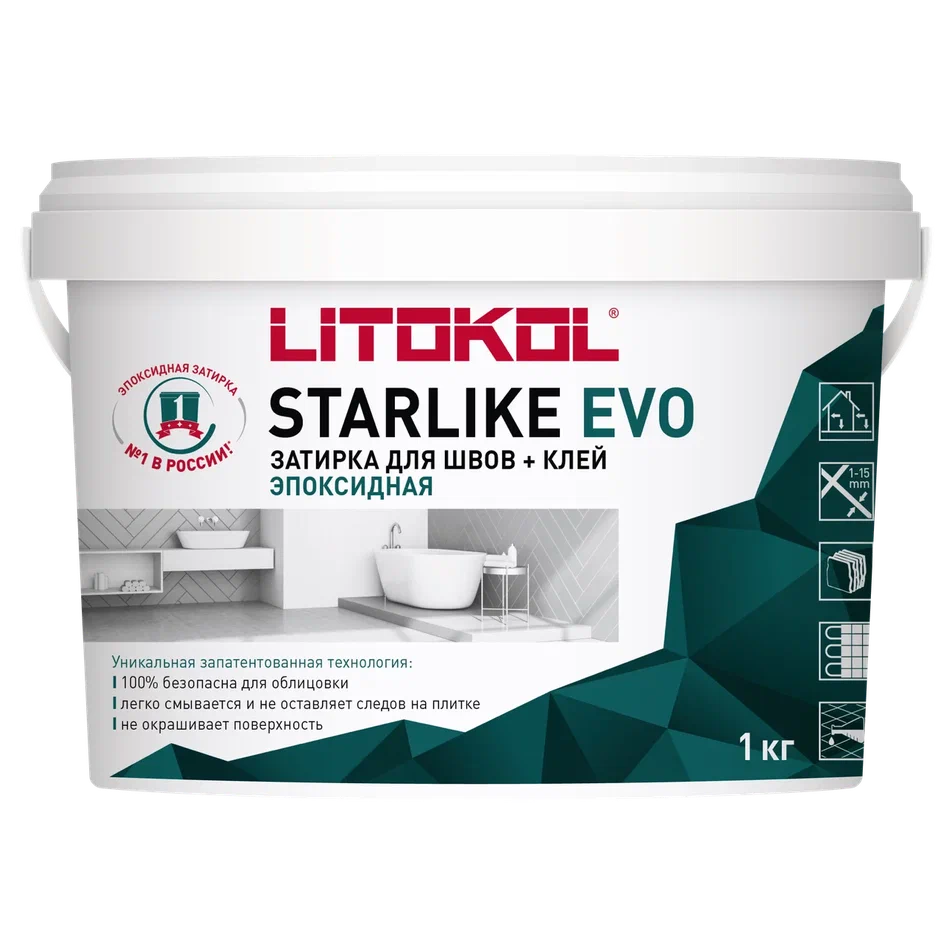 Купить STARLIKE EVO S.820 AZZURRO TAORMINA затир.смесь (1kg bucket) в Краснодаре