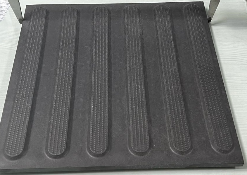 Керамогранит ANL110 30x30x15 Тактильный рект. (Керамический гранит) линии_чёрный #2