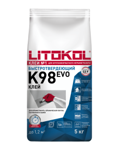 Купить Litostone К98-серая-клеевая смесь 5kg Al.bag в Краснодаре