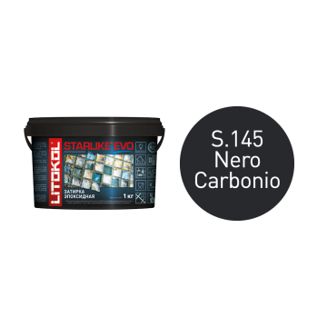 Купить STARLIKE EVO S.145 NERO CARBONIO затир.смесь (1kg bucket) в Нижнем Новгороде-1