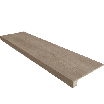 Купить Комплект (Ступень CW02 (33x120x9) непол. (прямоугол. бортик) без насечек + Подступенок (14,5x120x9)) в Краснодаре