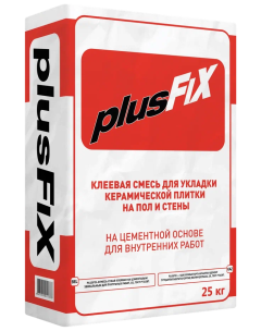 Купить PlusFix - клеевая смесь 25kg bag в Краснодаре
