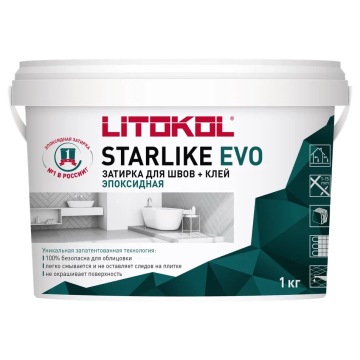 Купить STARLIKE EVO S.820 AZZURRO TAORMINA затир.смесь (1kg bucket) в Белгороде-1