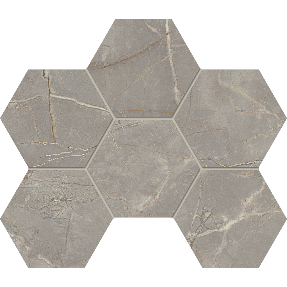 Купить Мозаика BR03 Гексагон 25x28,5x9 непол. в Краснодаре