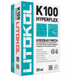 Купить HYPERFLEX K100 белый-клеевая смесь 20kg bag в Краснодаре #2
