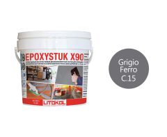 Купить EPOXYSTUK X90 C.15 GRIGIO FERRO 10kg bucket в Краснодаре #2