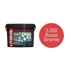 Купить STARLIKE EVO S.550 ROSSO ORIENTE затир.смесь (5kg bucket) в Краснодаре