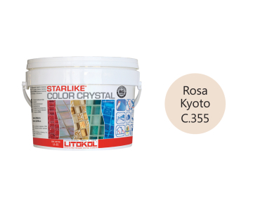 Купить LITOCHROM Starlike C.355 СOLORCRYSTAL RosaKyoto 2,5kg bucket в Краснодаре-1
