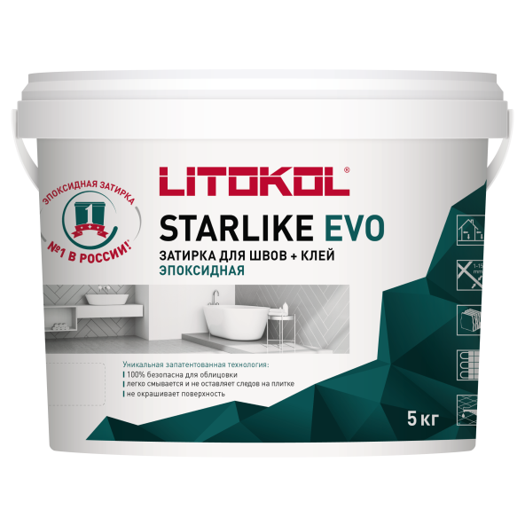Купить STARLIKE EVO S.205 TRAVERTINO затир.смесь (5kg bucket) в Новосибирске-1