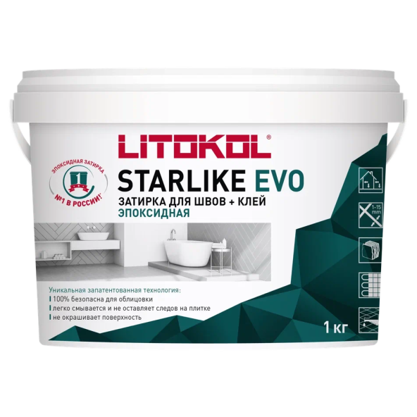 Купить STARLIKE EVO S.830 ROSA KYOTO затир.смесь (1kg bucket) в Ростове-на-Дону-1