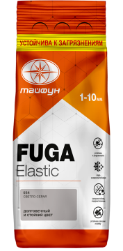 Купить Фуга "Тайфун Elastic" светло-коричневая, №123, меш. 2кг в Нижнем Новгороде