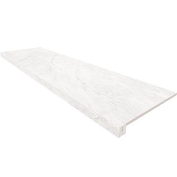 Купить Подоконник угловой NL00 33х120 полир. без бокового выступа (левый) в Самаре