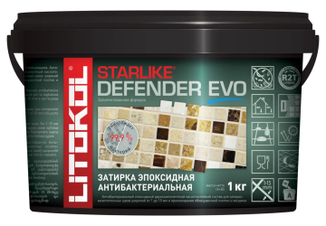 Купить STARLIKE Defender EVO S.320 AZZURRO CARAIBI  эпоксидный состав  1,0 kg bucket в Нижнем Новгороде