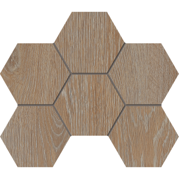 Купить Мозаика KW01 Гексагон 25x28,5x9 структур. в Краснодаре