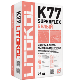 Купить SuperFlex K77 белый-клеевая смесь 25kg bag в Краснодаре #2