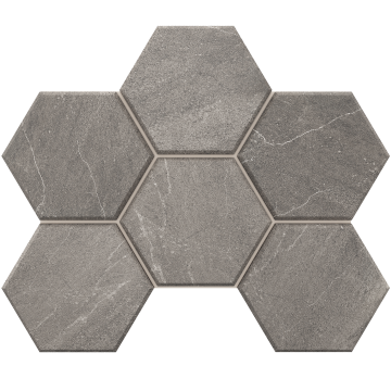 Купить Мозаика GB02 Гексагон 25x28,5x9 непол. в Краснодаре