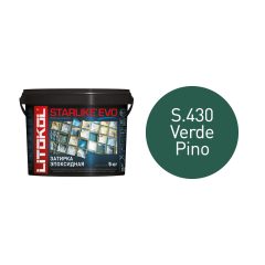 Купить STARLIKE EVO S.430 VERDE PINO затир.смесь (5kg bucket) в Краснодаре