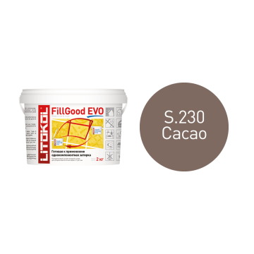 Купить FillGood EVO F.230 CACAO готовая к применению полиуретановая затирка 2,0kg bucket в Ростове-на-Дону