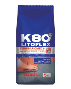 Купить LitoFlex K80-клеевая смесь 5kg Al.bag в Краснодаре #2