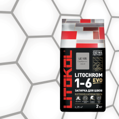 Купить LITOCHROM 1-6 EVO LE 105 серебристо-серый 2kg Al.bag в Краснодаре