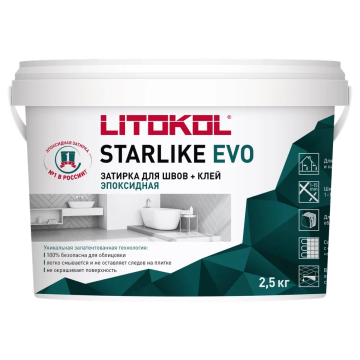 STARLIKE EVO S.830  ROSA KYOTO затир.смесь (2,5kg bucket)