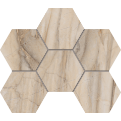 Купить Мозаика BR01 Гексагон 25x28,5x9 непол. в Краснодаре