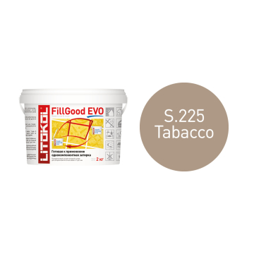 Купить FillGood EVO F.225 TABACCO готовая к применению полиуретановая затирка 2,0kg bucket в Уфе