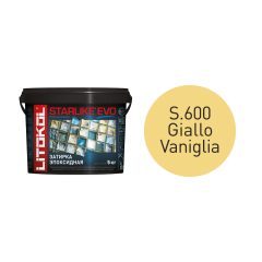 Купить STARLIKE EVO S.600 GIALLO VANIGLIA затир.смесь (5kg bucket) в Краснодаре