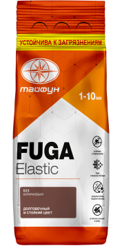Купить Фуга "Тайфун Elastic" бежево-пастельная, №018, меш. 2кг в Казани