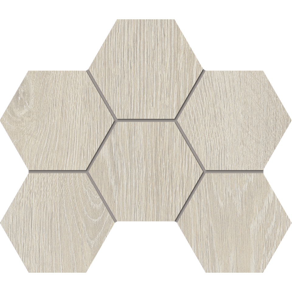 Купить Мозаика KW00 Гексагон 25x28,5 структур. в Краснодаре