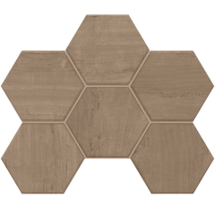Купить Мозаика CW03 Гексагон 25x28,5x9 непол. в Краснодаре