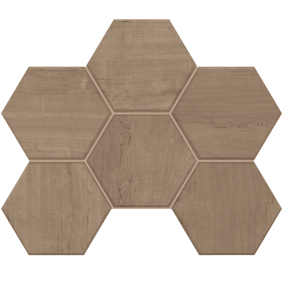 Купить Мозаика CW03 Гексагон 25x28,5x9 непол. в Краснодаре